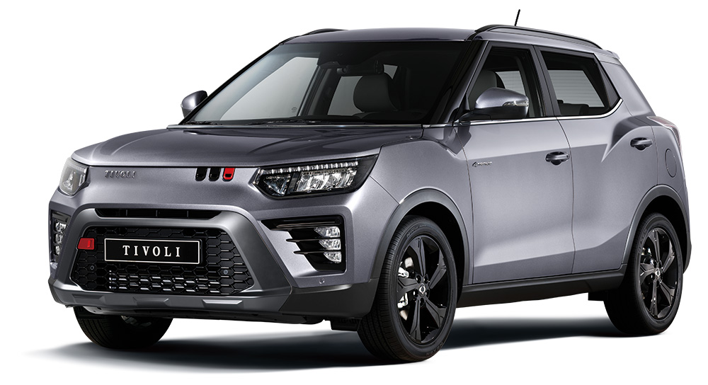 SsangYong Tivoli Platinum grey